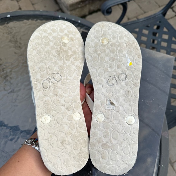 Coach flipflop sandals size 9 - Picture 3 of 7